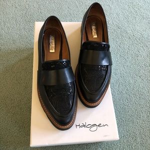 Halogen Black Loafers Size 6